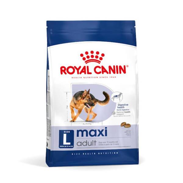 غذای خشک سگ مکسی ادالت رویال کنین (Royal Canin Maxi Adult) وزن 15 کیلوگرم