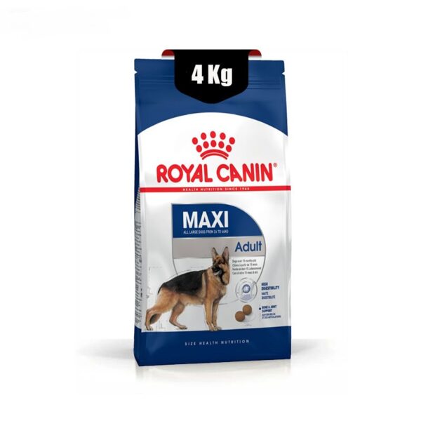 غذای-خشک-سگ-ماکسی-ادالت-رویال-کنین-مدل-Royal-Canin-Maxi-Adult-4-کیلوگرم