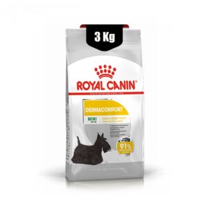 غذای-خشک-سگ-مینی-درماکامفورت-با-پوست-و-موی-حساس-رویال-کنین-Royal-Canin-Mini-Dermacomfort-3-کیلوگرم.