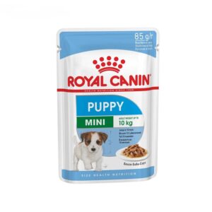 غذای-پوچ-توله-سگ-نژاد-کوچک-رویال-کنین-Royal-Canin-Dog-Mini-Puppy-Wet-Pouch-وزن-85گرم-