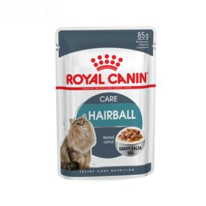 غذای-پوچ-گربه-هیربال-رویال-کنین-Royal-Canin-Cat-Hairball-Wet-Pouch-وزن-85گرم