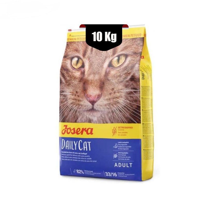 غذای-خشک-گربه-دیلی-کت-حساس-به-غلات-جوسرا-Josera-Dailycat-Grain-Sensitive-وزن-10-کیلوگرم