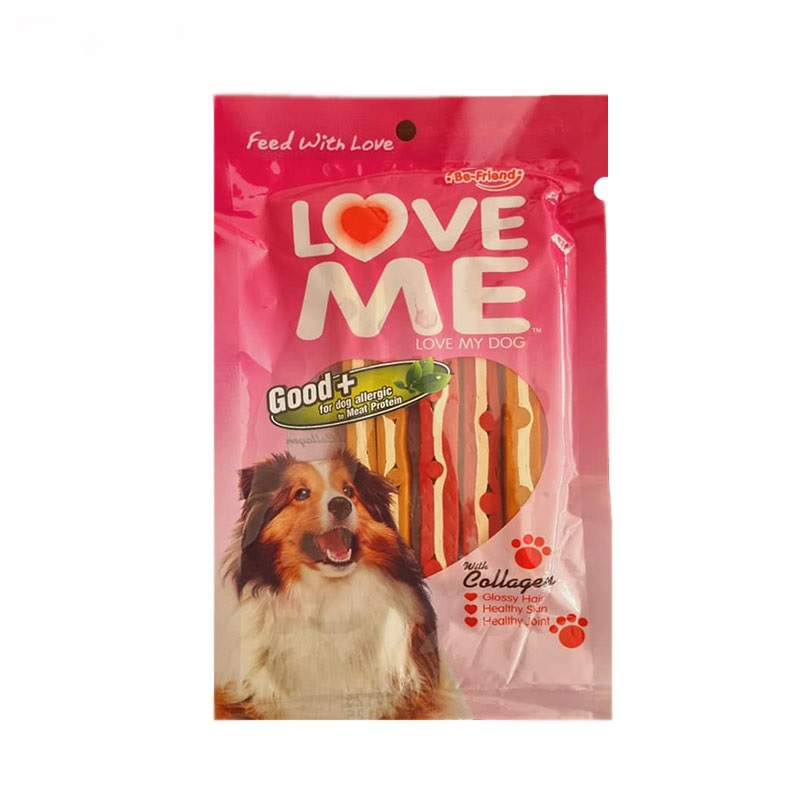 تشویقی-سگ-طعم-میکس-لاومی-Love-Me-Mixed-Flavors-Treats-For-Dogs-وزن-80گرم.