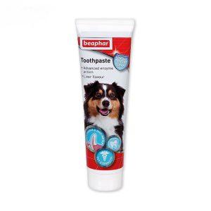 خمیر-دندان-سگ-و-گربه-با-طعم-جگر-بیفار-Beaphar-Toothpaste-for-Dogs-and-Cats-100-گرم
