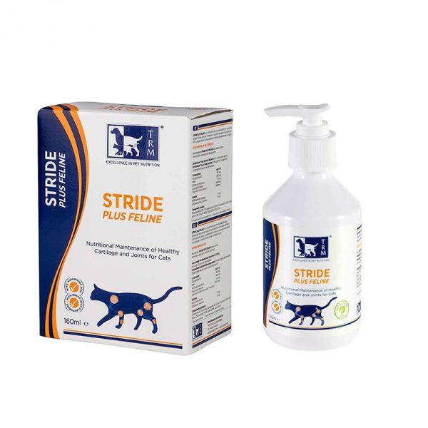 شربت-مکمل-ویژه-مفاصل-و-غضروف-گربه-استراید-پلاس-تی-آر-ام-TRM-Stride-Plus-Feline-وزن-160میلی-لیتر