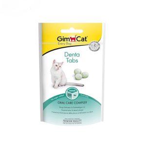 قرص-مراقبت-از-دندان-گربه-با-نعناع-جیم-کت-GimCat-Denta-Tabs-وزن-40-گرم