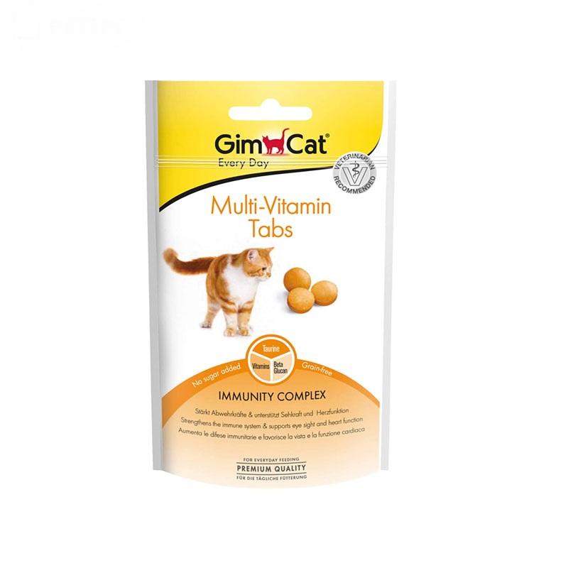قرص-مولتی-ویتامین-تقویت-سیستم-ایمنی-گربه-جیم-کت-GimCat-Multi-Vitamin-Tabs-وزن-40گرم