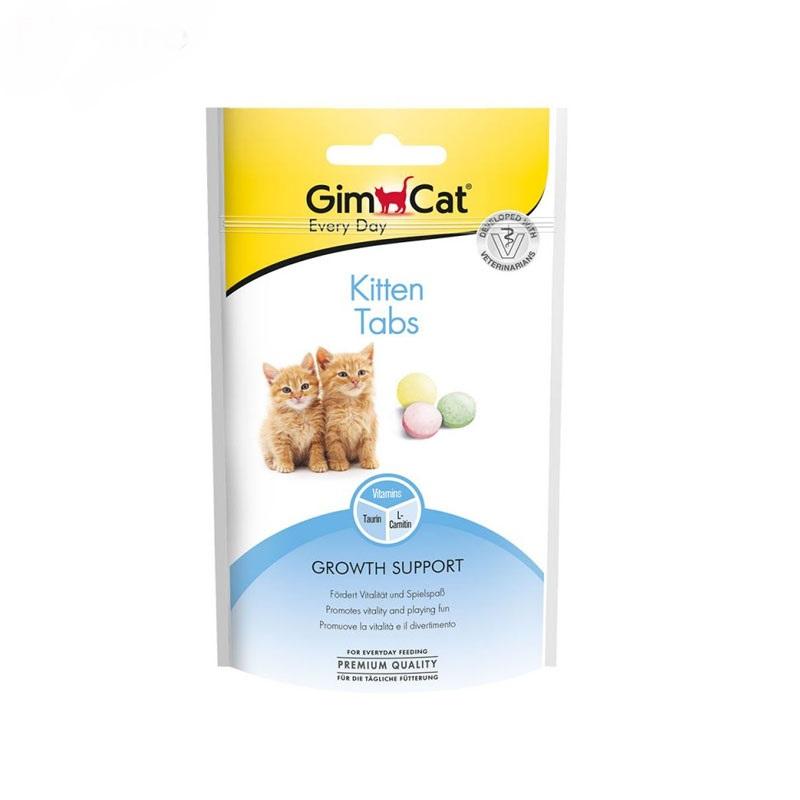 قرص-مکمل-رشد-ویژه-بچه-گربه-جیم-کت-GimCat-Kitten-Tabs-وزن-40گرم