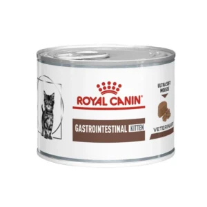 غذای کنسرو بچه گربه گاسترو اینتستینال رویال کنین (Royal Canin Gastrointestinal Wet Kitten Food) وزن 195 گرم