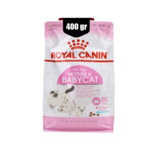 غذای-خشک-بچه-گربه-و-مادران-شیرده-و-باردار-رویال-کنین-Royal-Canin-Cat-Mother-and-Baby-وزن-400-گرم