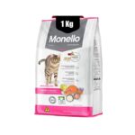 غذای-خشک-گربه-بالغ-با-طعم-میکس-ماهی-و-مرغ-مونلو-Monello-Adult-Cat-Mix-Salmon-and-Chicken-وزن-1-کیلوگرم.