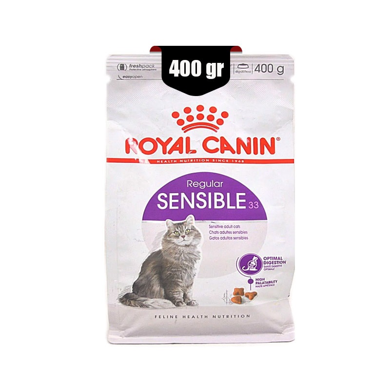 غذای-خشک-گربه-سنسیبل-رویال-کنین-Royal-Canin-Sensible-وزن-400-گرم