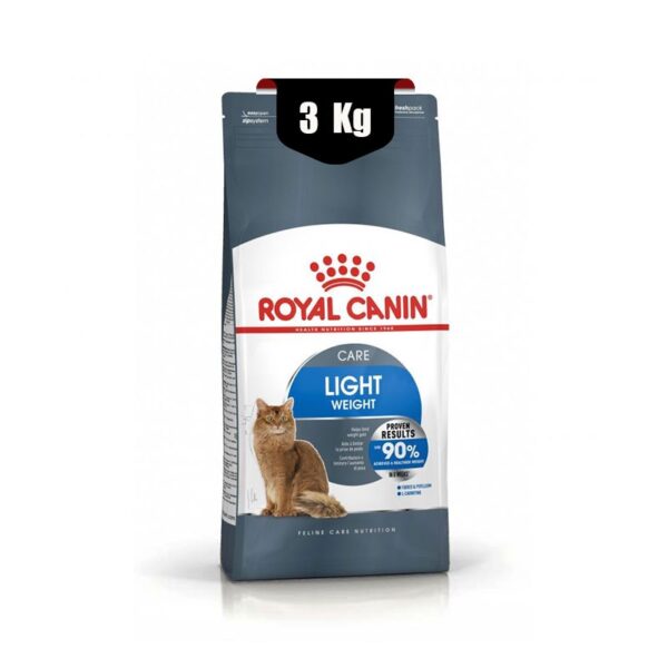 غذای خشک گربه لایت ویت رویال کنین(Royal Canin Light Weight Care) وزن 3 کیلوگرم