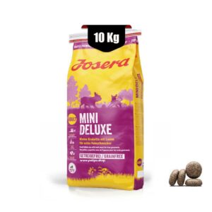 غذای خشک سگ نژاد کوچک مینی دلوکس طعم گوشت بره جوسرا (Josera Mini Deluxe) وزن 10 کیلوگرم