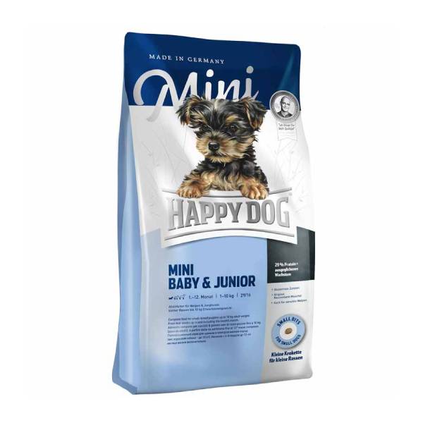 غذای خشک توله سگ نژاد کوچک هپی داگ Happy Dog Mini Puppy Fit & Vital وزن 10 کیلوگرم